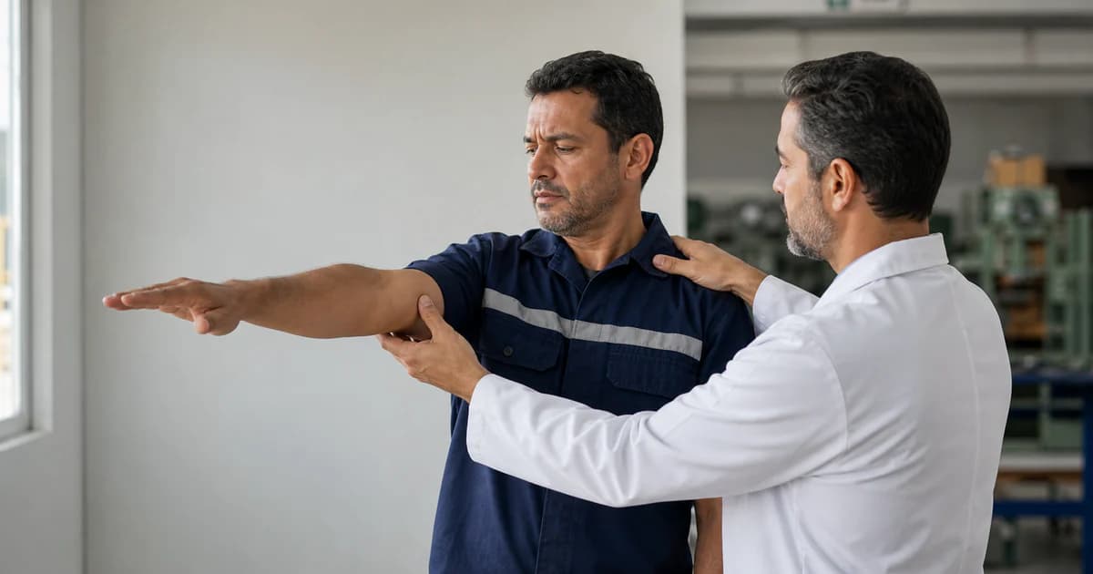 Avaliação do ombro por suspeita de tendinite bicipital