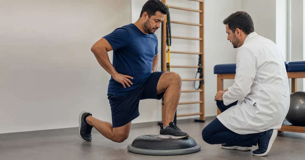 Avaliação funcional de lesão nos ligamentos do joelho